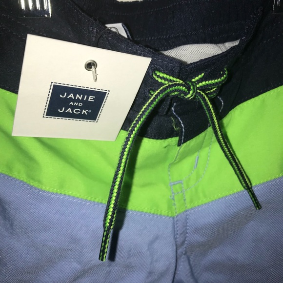 Janie and Jack Swimsuit Shorts for Boys BNWT - Picture 2 of 6